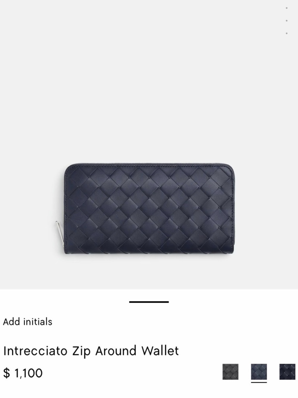 Bottega VENETA Woven Leather Wallet
